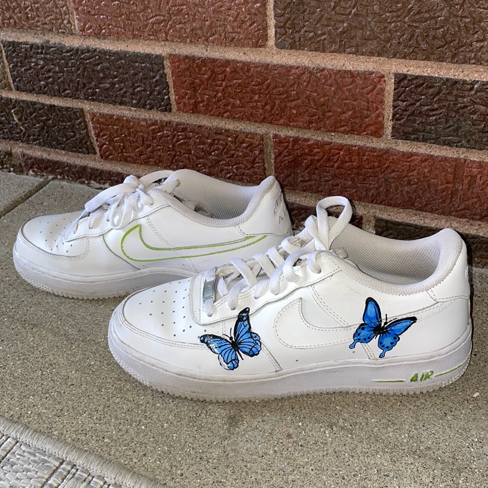 Detailed Nike Air Force 1s